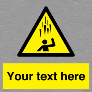 Custom Falling Ice sign